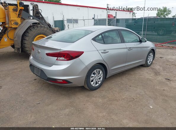 5NPD74LF6LH603272 2020 HYUNDAI ELANTRA Silver Rear right