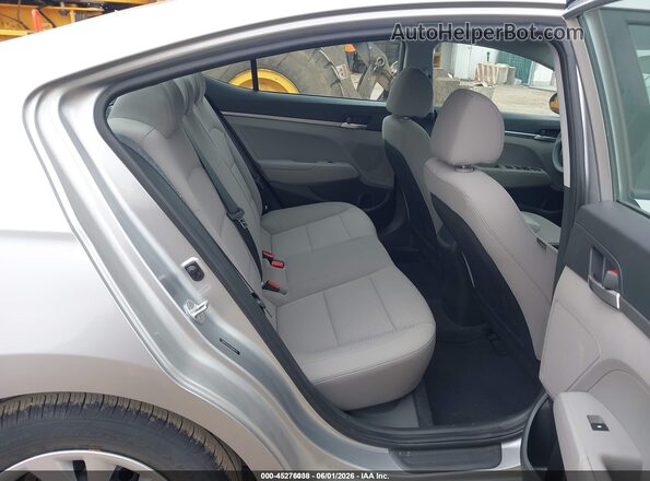 5NPD74LF6LH603272 2020 HYUNDAI ELANTRA Silver VIN sticker view