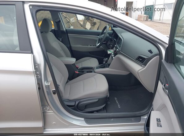 5NPD74LF6LH603272 2020 HYUNDAI ELANTRA Silver Front interior view
