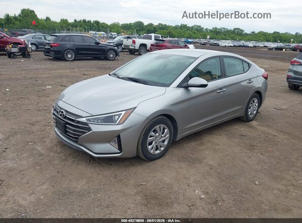 5NPD74LF6LH603272 2020 HYUNDAI ELANTRA Silver Front left
