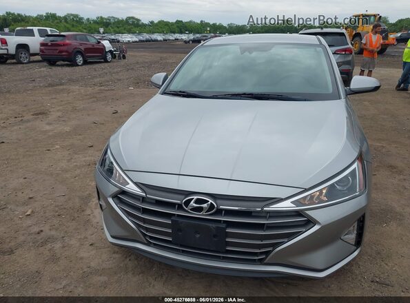 5NPD74LF6LH603272 2020 HYUNDAI ELANTRA Silver Front view