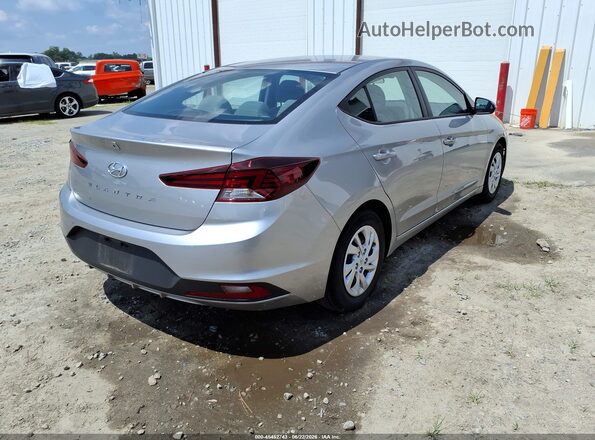 5NPD74LF6LH603286 2020 HYUNDAI ELANTRA Серебряный Задняя правая четверть