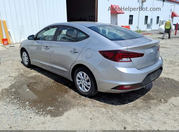 5NPD74LF6LH603286 2020 HYUNDAI ELANTRA Серебряный Задняя левая четверть