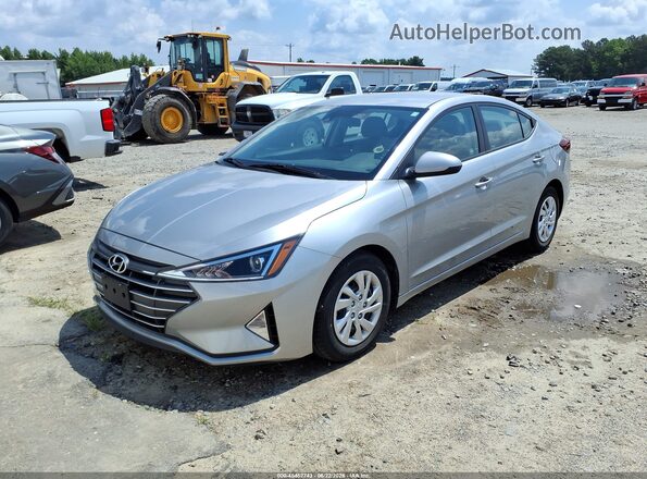 5NPD74LF6LH603286 2020 HYUNDAI ELANTRA Серебряный Передняя левая четверть