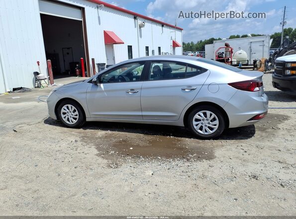 5NPD74LF6LH603286 2020 HYUNDAI ELANTRA Серебряный Панорамный вид салона 360°