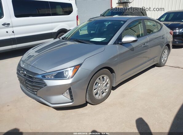 5NPD74LF6LH604759 2020 HYUNDAI ELANTRA Серый Передняя левая четверть
