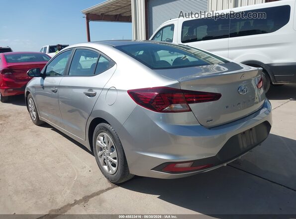 5NPD74LF6LH604759 2020 HYUNDAI ELANTRA Серый Задняя левая четверть