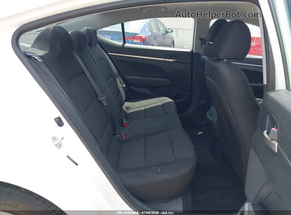 5NPD74LF6LH608875 2020 HYUNDAI ELANTRA White Vista de la etiqueta del VIN