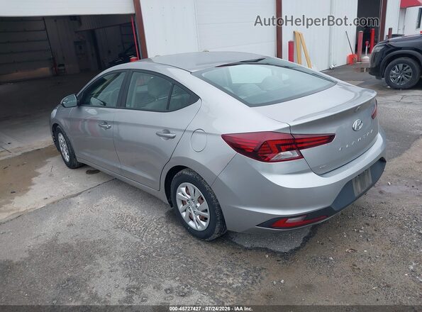 5NPD74LF6LH608889 2020 HYUNDAI ELANTRA Silver უკანა მარცხენა