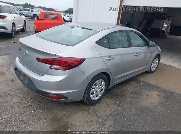 5NPD74LF6LH608889 2020 HYUNDAI ELANTRA Silver უკანა მარჯვენა