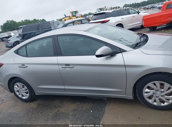 5NPD74LF6LH608889 2020 HYUNDAI ELANTRA Silver უკანა სალონის ხედი