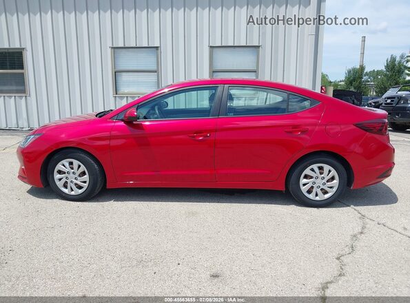 5NPD74LF6LH608911 2020 HYUNDAI ELANTRA Red 
