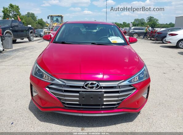 5NPD74LF6LH608911 2020 HYUNDAI ELANTRA Red სალონის 360-გრადუსიანი ხედი