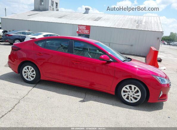 5NPD74LF6LH608911 2020 HYUNDAI ELANTRA Red 