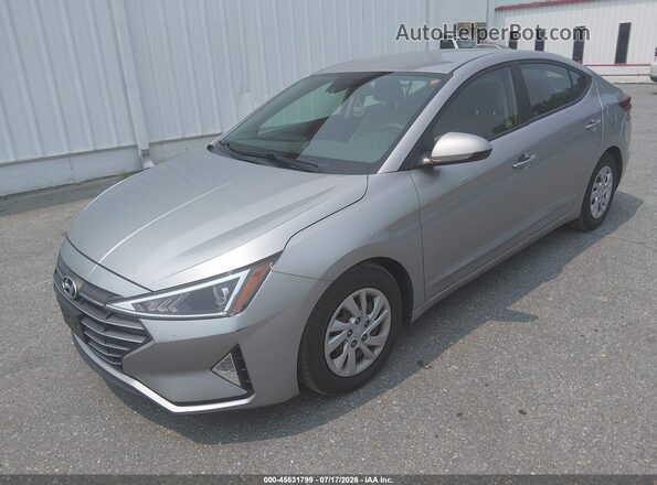 5NPD74LF6LH612375 2020 HYUNDAI ELANTRA Gray Vista tres cuartos delantera izquierda