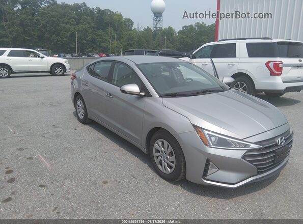 5NPD74LF6LH612375 2020 HYUNDAI ELANTRA Gray Vista frontal