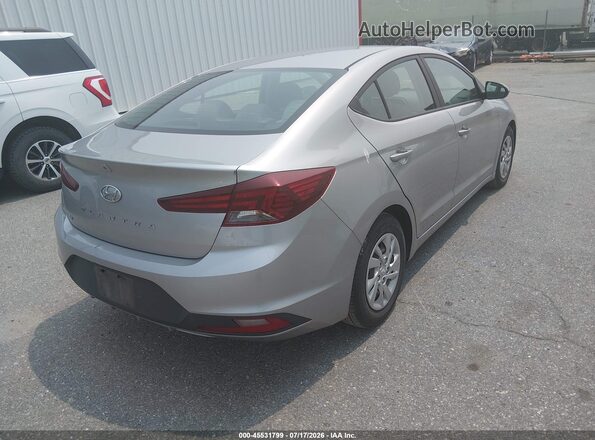 5NPD74LF6LH612375 2020 HYUNDAI ELANTRA Gray Trasero derecho