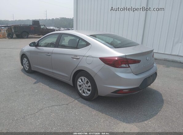5NPD74LF6LH612375 2020 HYUNDAI ELANTRA Gray Trasero izquierdo