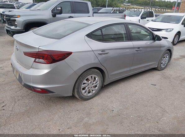 5NPD74LF6LH613428 2020 HYUNDAI ELANTRA Silver უკანა მარჯვენა
