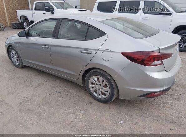 5NPD74LF6LH613428 2020 HYUNDAI ELANTRA Silver უკანა მარცხენა
