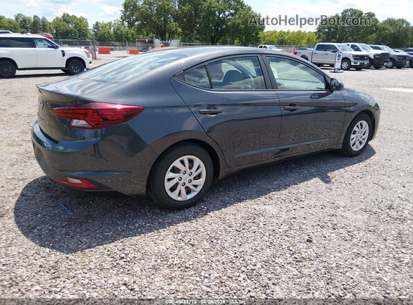 5NPD74LF6LH614336 2020 HYUNDAI ELANTRA Gray Trasero derecho