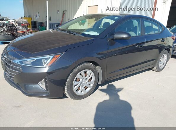 5NPD74LF6LH614899 2020 HYUNDAI ELANTRA Gray წინა მარცხენა ხედი სამი მეოთხედიდან