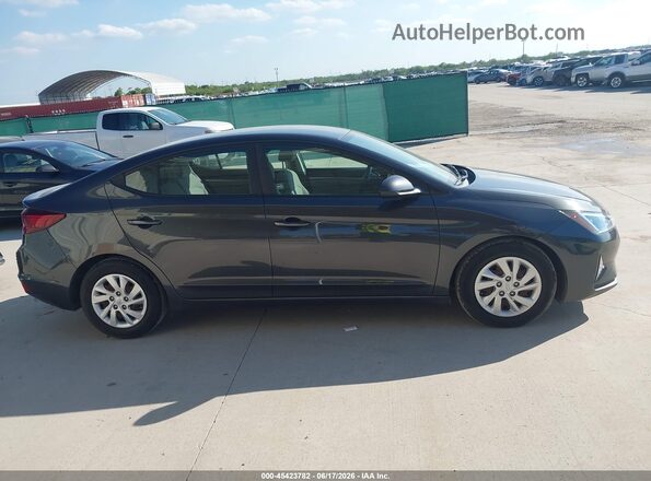 5NPD74LF6LH614899 2020 HYUNDAI ELANTRA Gray უკანა სალონის ხედი