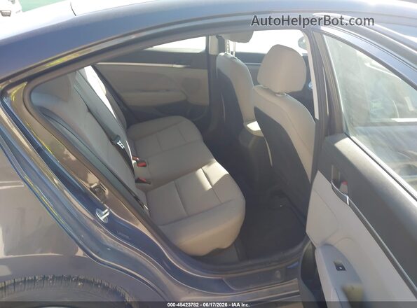5NPD74LF6LH614899 2020 HYUNDAI ELANTRA Gray VIN კოდის სტიკერის ხედი