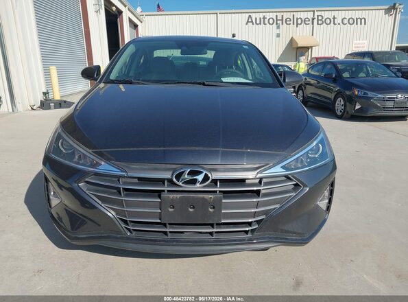 5NPD74LF6LH614899 2020 HYUNDAI ELANTRA Gray ხელსაწყოთა პანელის ხედი