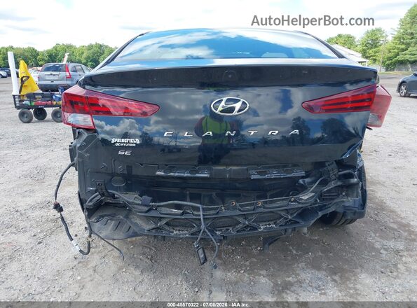 5NPD74LF6LH616619 2020 HYUNDAI ELANTRA Black წინა ხედი