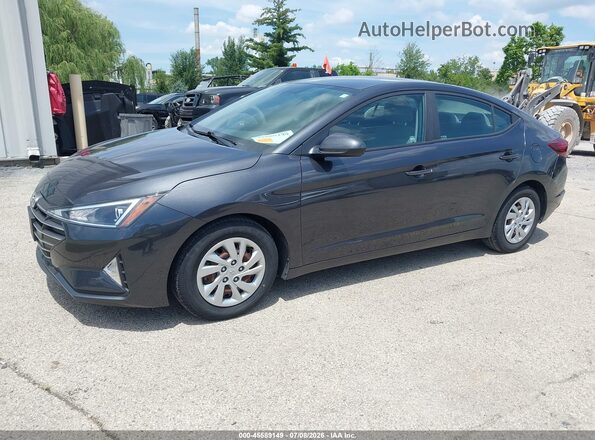 5NPD74LF6LH617835 2020 HYUNDAI ELANTRA Gray წინა მარცხენა ხედი სამი მეოთხედიდან