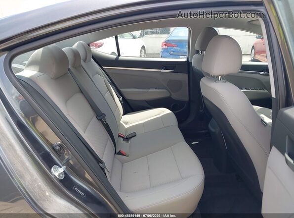 5NPD74LF6LH617835 2020 HYUNDAI ELANTRA Gray VIN კოდის სტიკერის ხედი