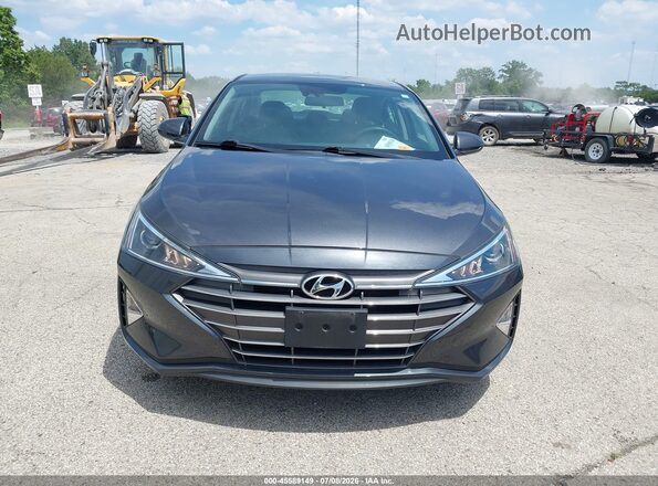 5NPD74LF6LH617835 2020 HYUNDAI ELANTRA Gray უკანა სალონის ხედი