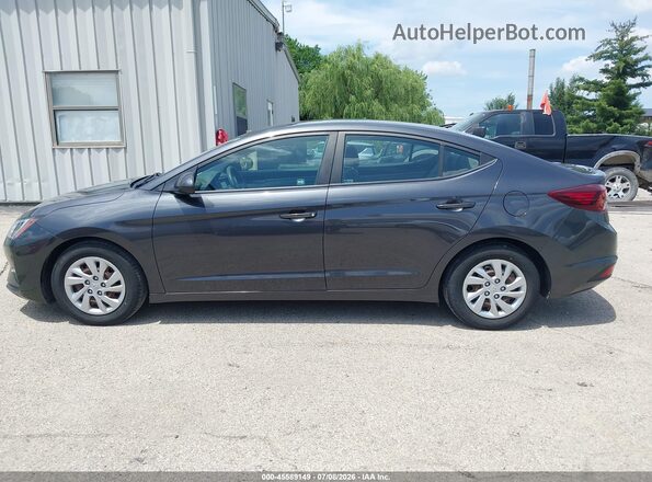 5NPD74LF6LH617835 2020 HYUNDAI ELANTRA Gray 