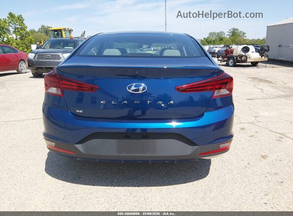 5NPD74LF6LH618211 2020 HYUNDAI ELANTRA Blue 