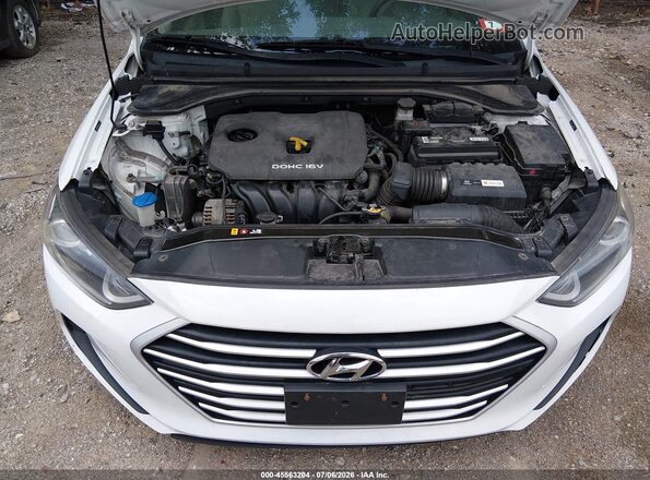 5NPD74LF7HH064720 2017 HYUNDAI ELANTRA White Вид ззаду