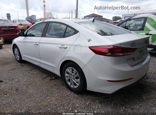 5NPD74LF7HH064720 2017 HYUNDAI ELANTRA White Задня ліва чверть