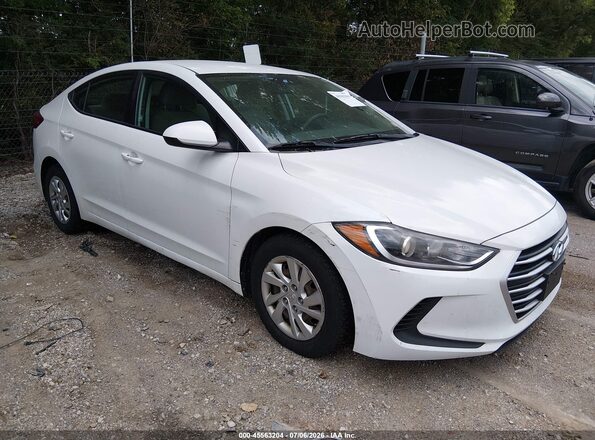 5NPD74LF7HH064720 2017 HYUNDAI ELANTRA White Вид спереду