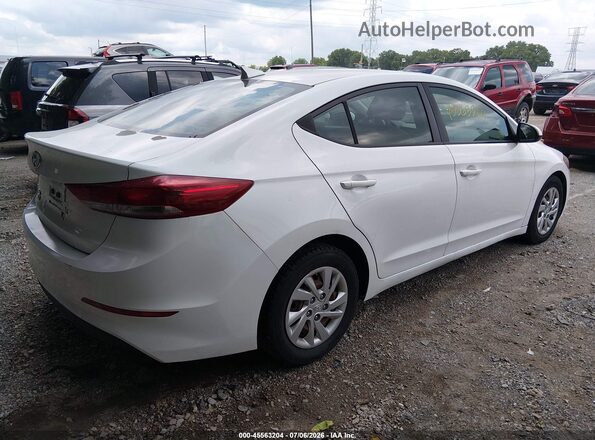 5NPD74LF7HH064720 2017 HYUNDAI ELANTRA White Задня права чверть