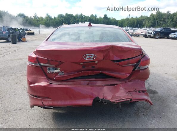 5NPD74LF7HH070839 2017 HYUNDAI ELANTRA Red 