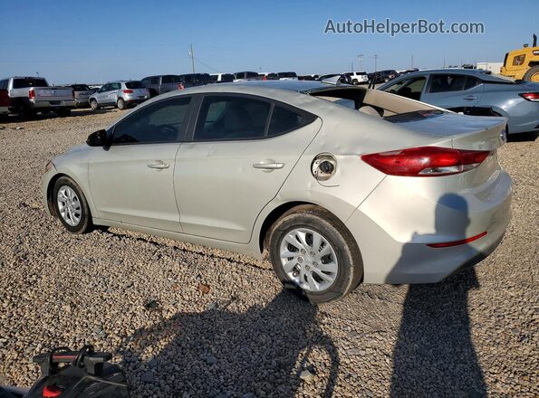 5NPD74LF7HH081694 2017 HYUNDAI ELANTRA Gray Задня ліва чверть