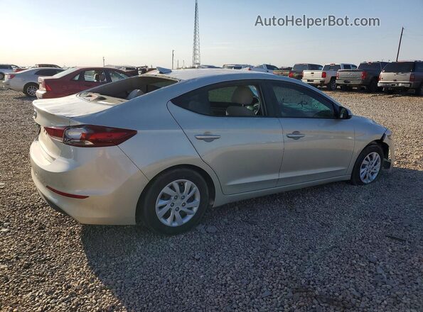 5NPD74LF7HH081694 2017 HYUNDAI ELANTRA Gray Задня права чверть