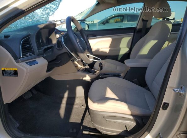 5NPD74LF7HH081694 2017 HYUNDAI ELANTRA Gray Вид салону спереду