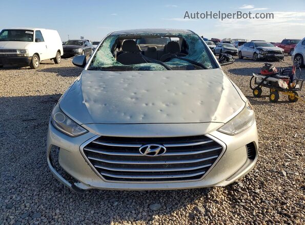 5NPD74LF7HH081694 2017 HYUNDAI ELANTRA Gray Вид спереду