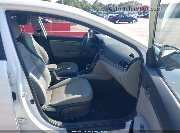 5NPD74LF7HH092520 2017 HYUNDAI ELANTRA White Widok wnętrza z przodu
