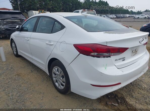 5NPD74LF7HH103967 2017 HYUNDAI ELANTRA White Задня ліва чверть