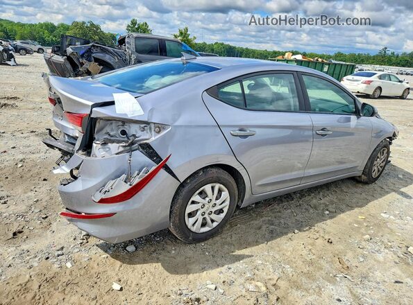 5NPD74LF7HH135334 2017 HYUNDAI ELANTRA Silver Задня права чверть