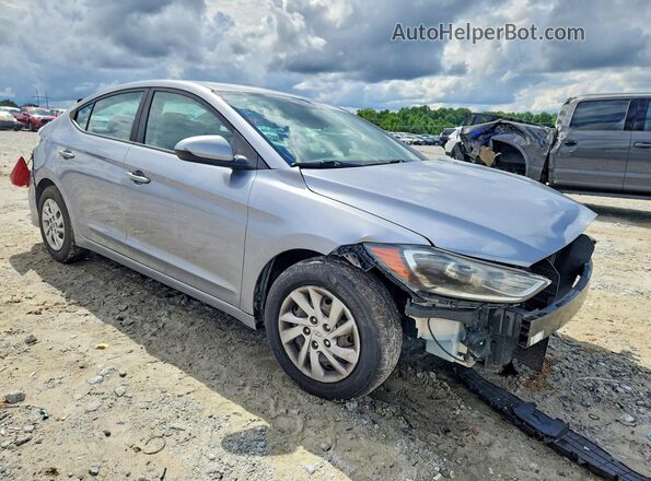 5NPD74LF7HH135334 2017 HYUNDAI ELANTRA Silver Передня права чверть