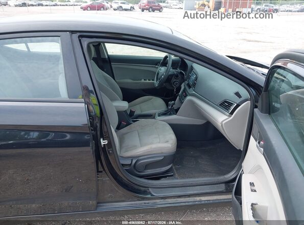 5NPD74LF7HH135611 2017 HYUNDAI ELANTRA Black Սալոնի դիմացի տեսք