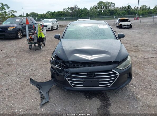 5NPD74LF7HH135611 2017 HYUNDAI ELANTRA Black Սարքավորումների վահանակի տեսք